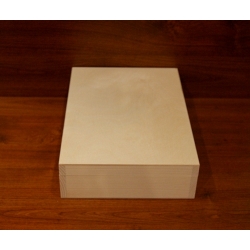 Pudełko drewniane prostokątne A4 33x23x7,5cm, otwierana do góry